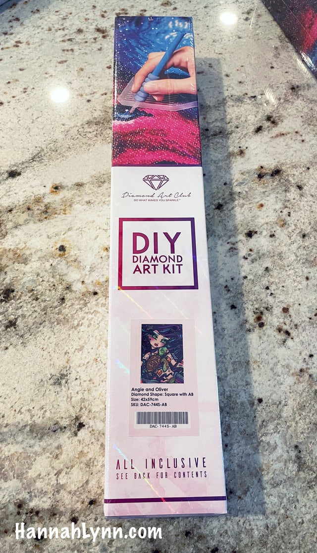 Diamond Art Sparkle Bookmark Kit